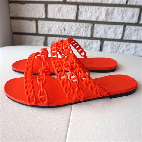 hermes jelly sandals uk|More.